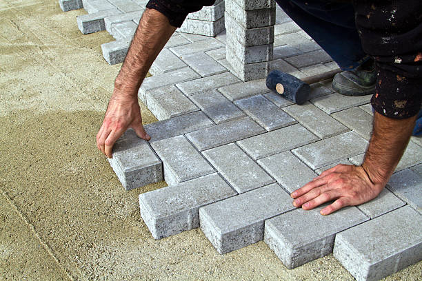 Residential Paver Driveway in Hilltop, MN